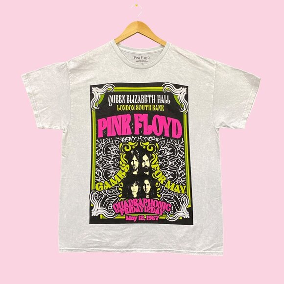 Pink Floyd Games For May 1967 Rock Band Tee 1X - Picture 1 of 4